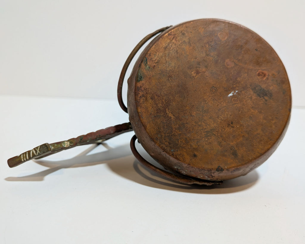 Antique Arts & Crafts Copper Figural Grasshopper Cigar Cutter Ashtray 1900-1915