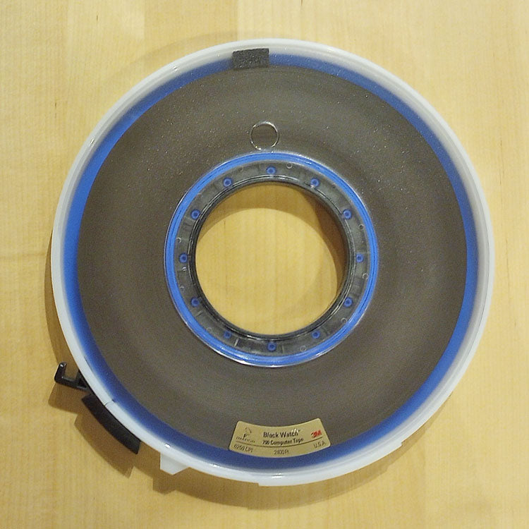 Imation 3M Black Watch 700 9-Track Computer Tape 6250 CPI 2400 Ft. NOS