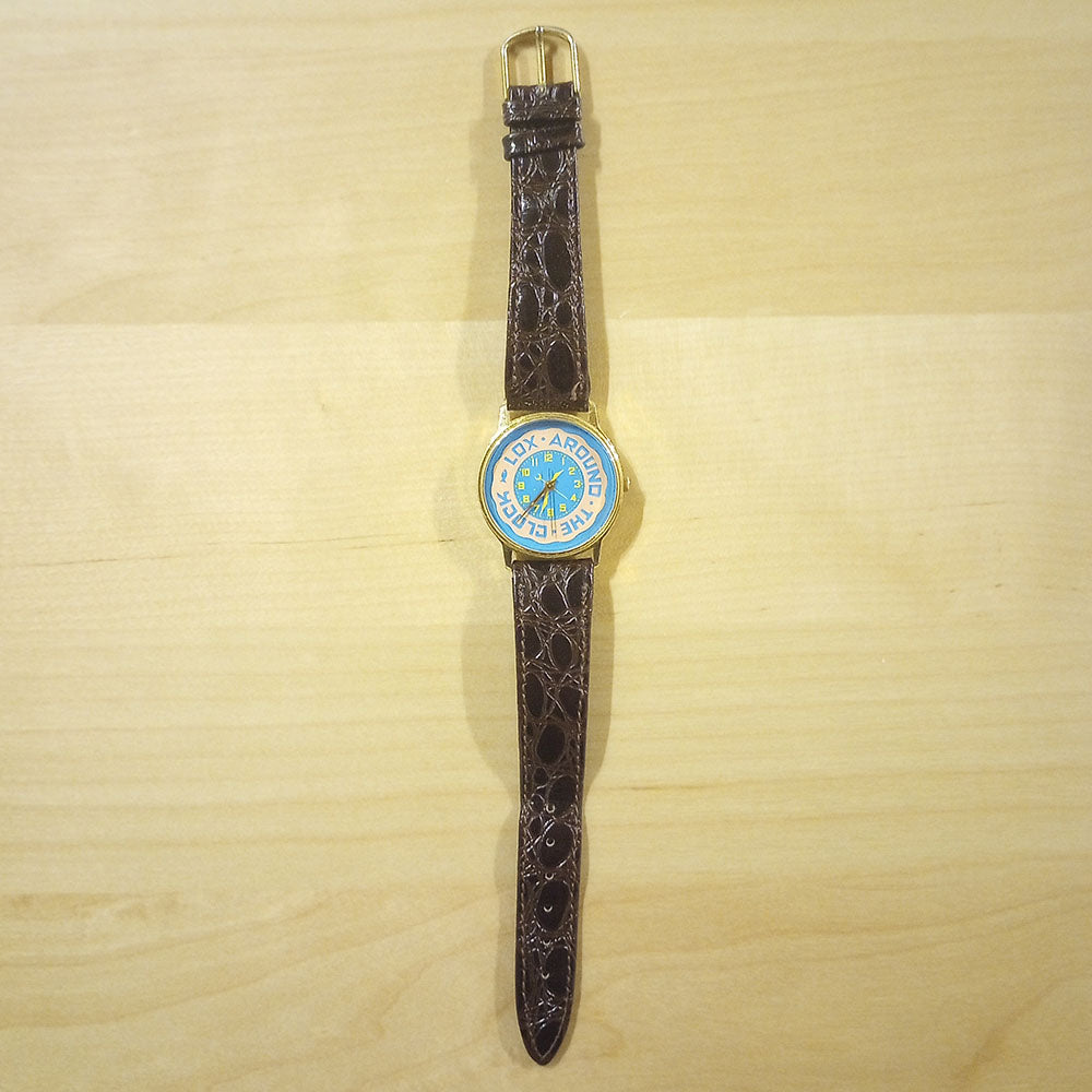 Lox Around The Clock Restaurant NYC Promo Watch NOS Tested & Working c. 1986
