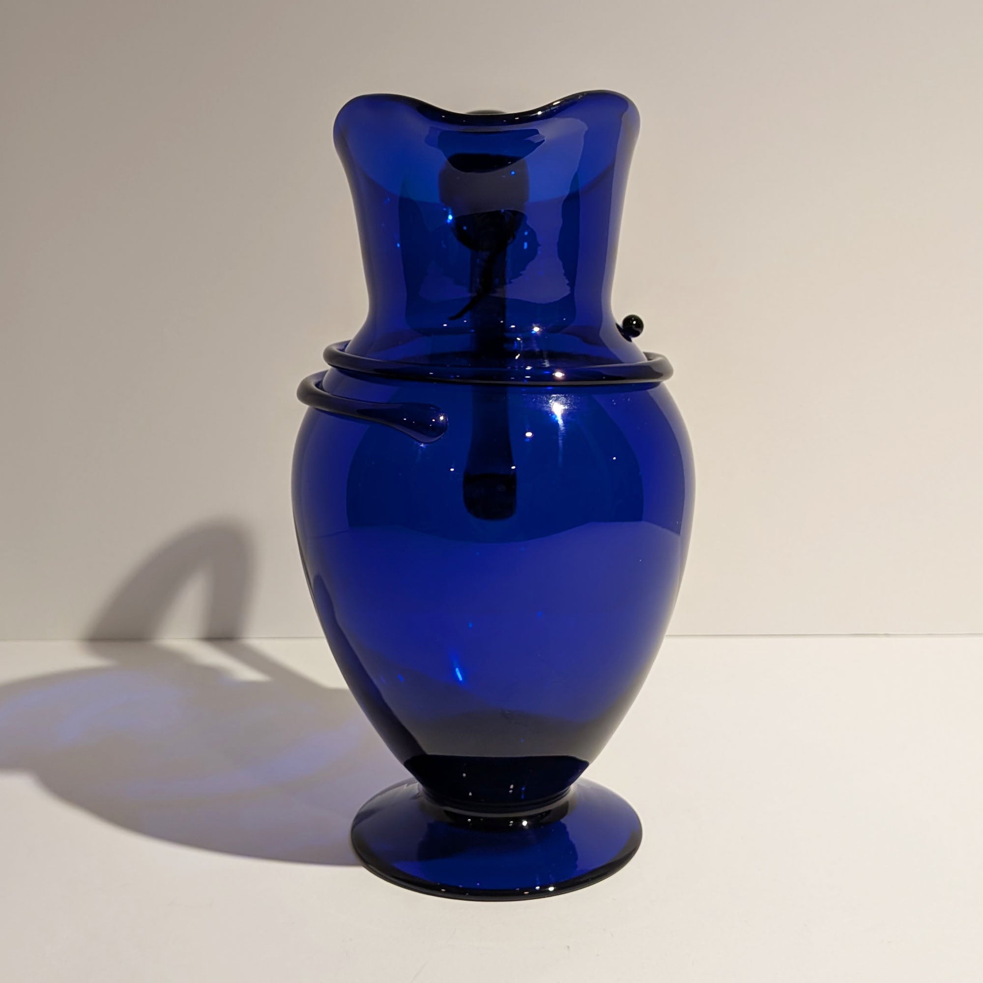 Vintage Hand-Blown Cobalt Blue Glass Pitcher – Metropolitan Museum of Art (MMA)
