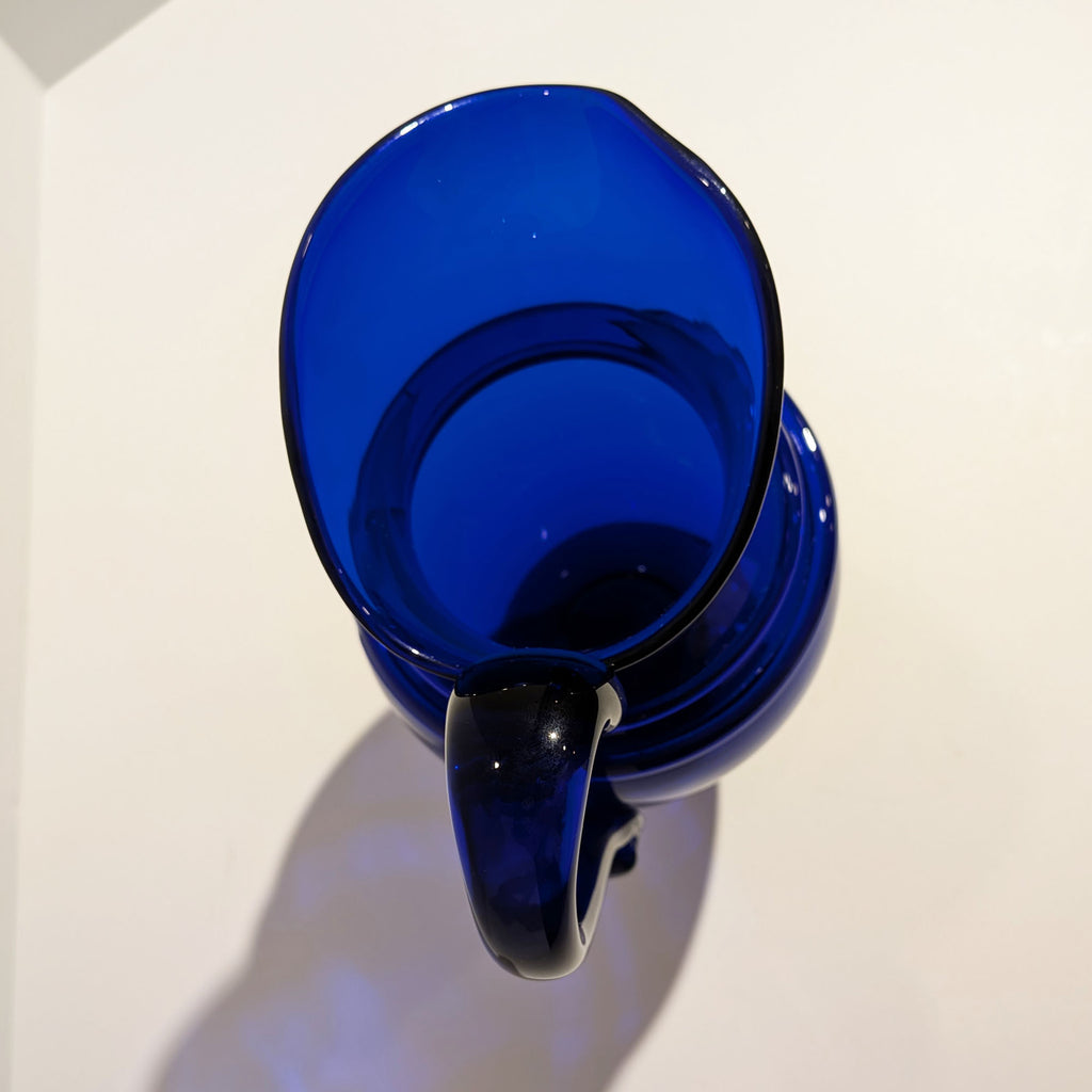Vintage Hand-Blown Cobalt Blue Glass Pitcher – Metropolitan Museum of Art (MMA)