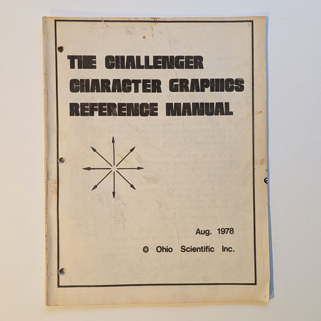 Ohio Scientific (OSI) Challenger 1P (C1P) 1980 Working with Original Manuals!