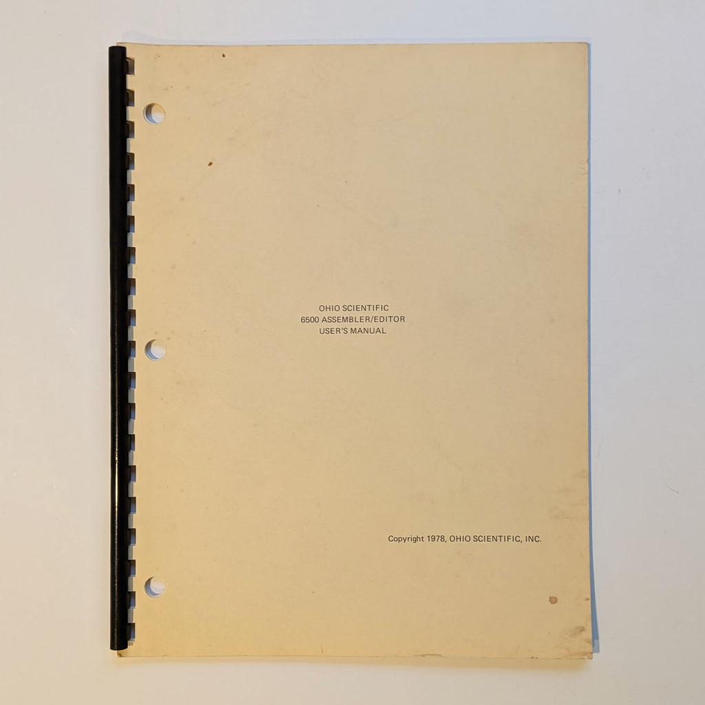 Ohio Scientific (OSI) Challenger 1P (C1P) 1980 Working with Original Manuals!