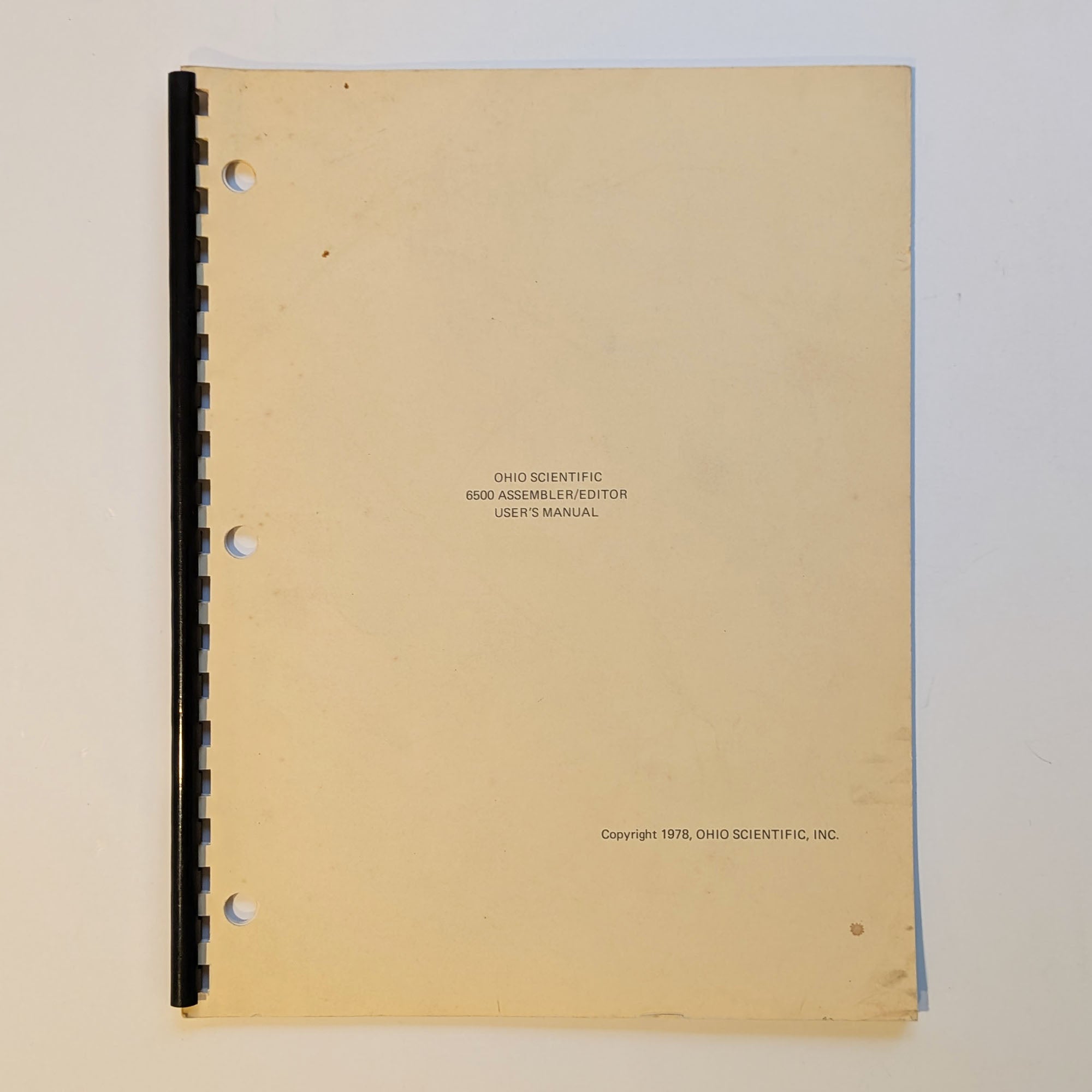 Ohio Scientific (OSI) Challenger 1P (C1P) 1980 Working with Original Manuals!