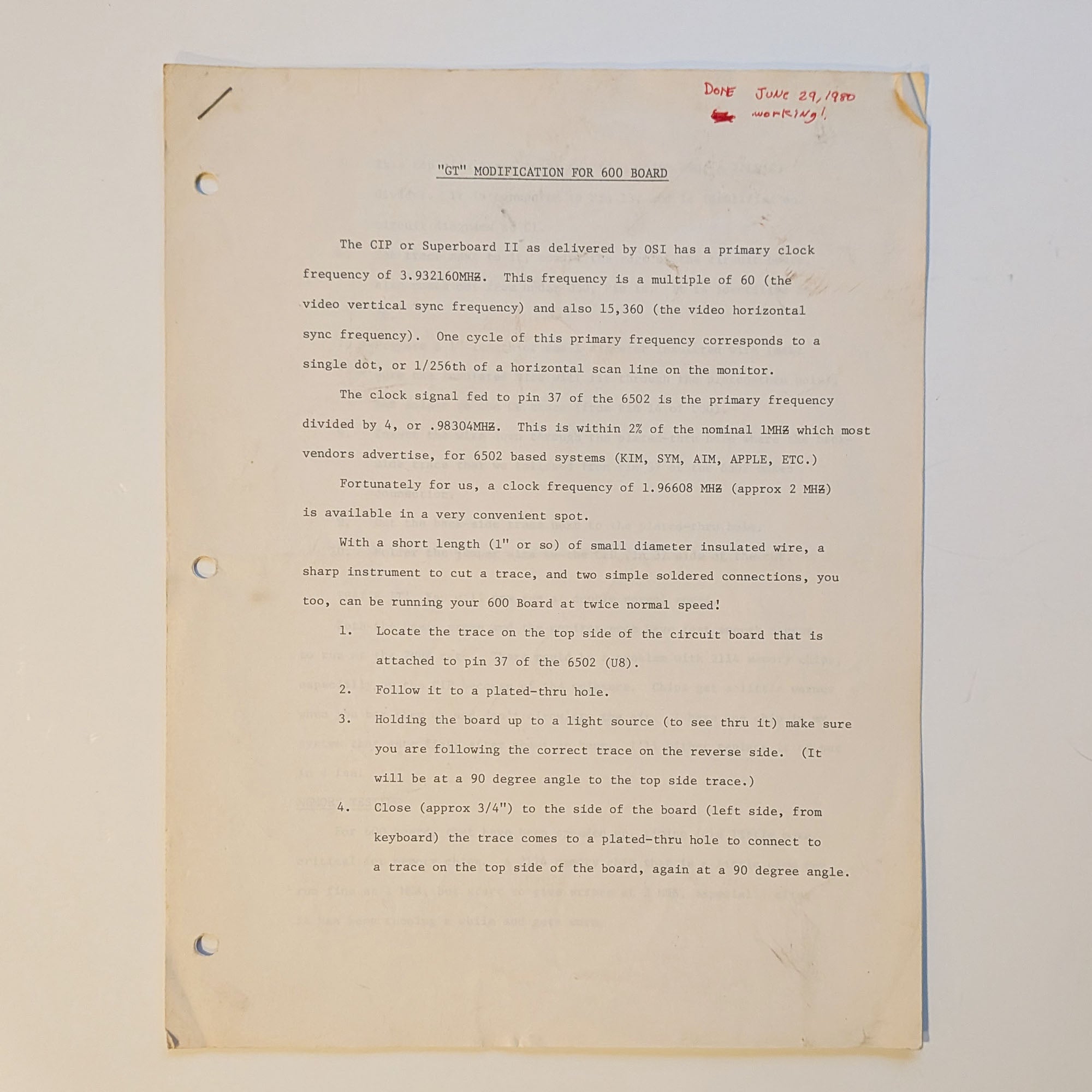 Ohio Scientific (OSI) Challenger 1P (C1P) 1980 Working with Original Manuals!