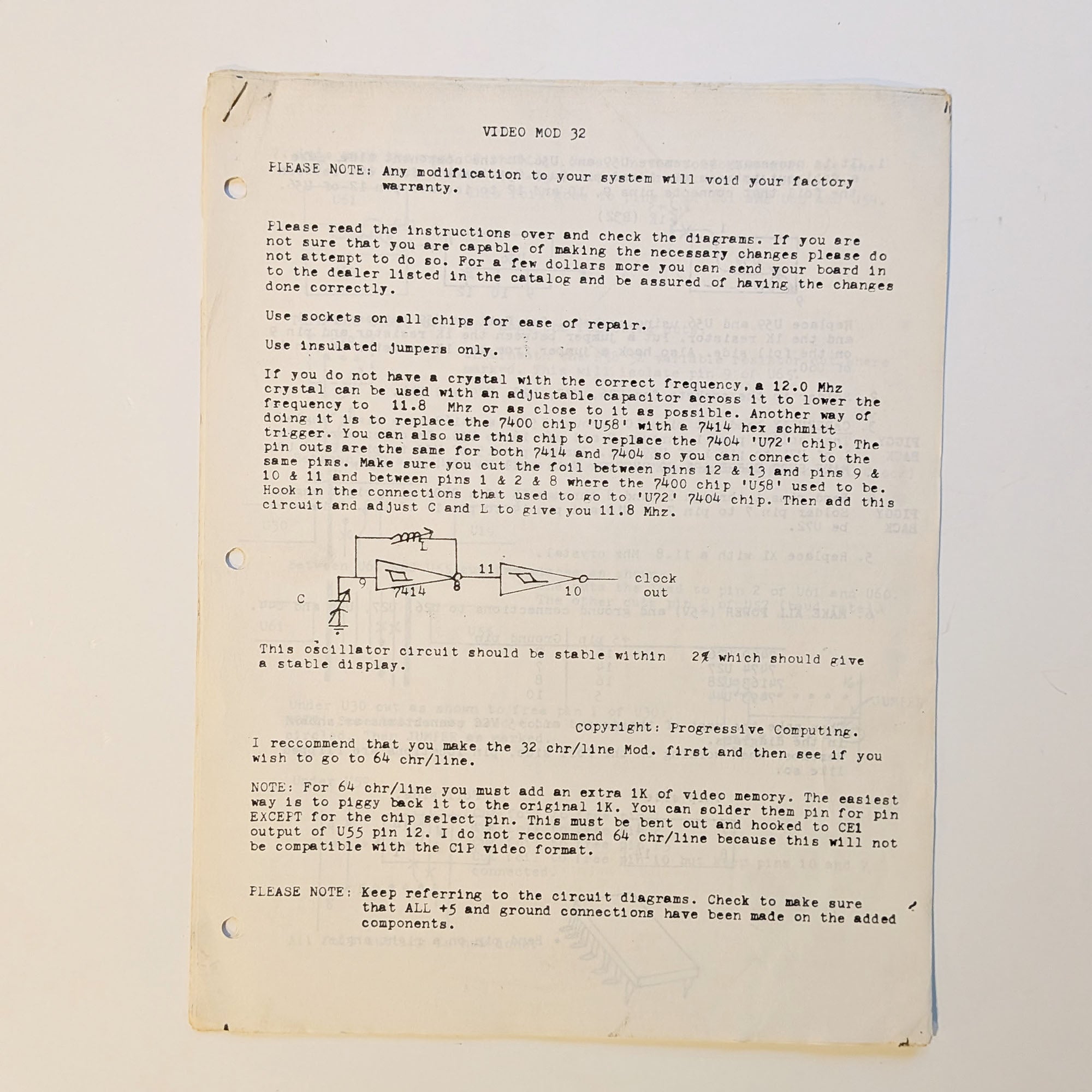 Ohio Scientific (OSI) Challenger 1P (C1P) 1980 Working with Original Manuals!