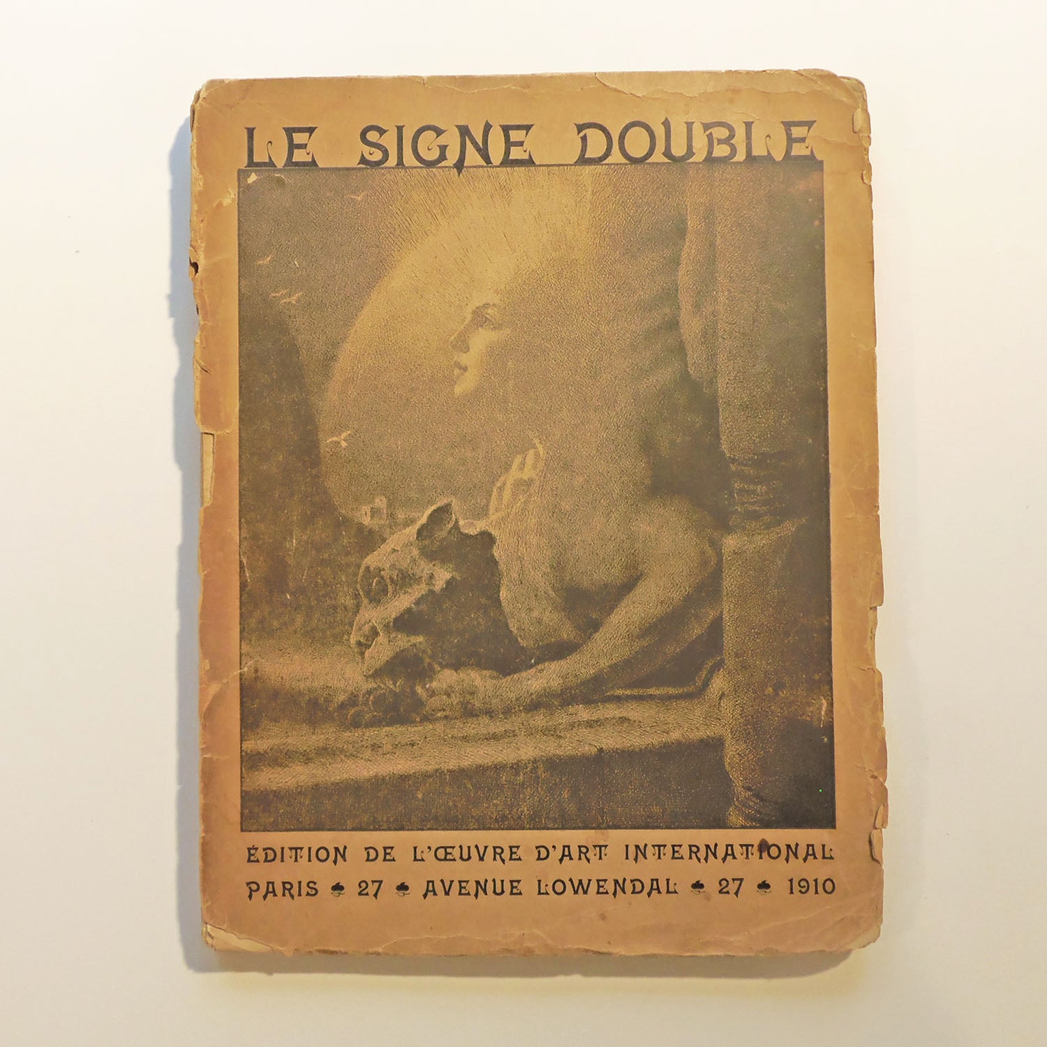 Le Signe Double, Poemes, Mena D'Albola. First Edition. Paris 1910