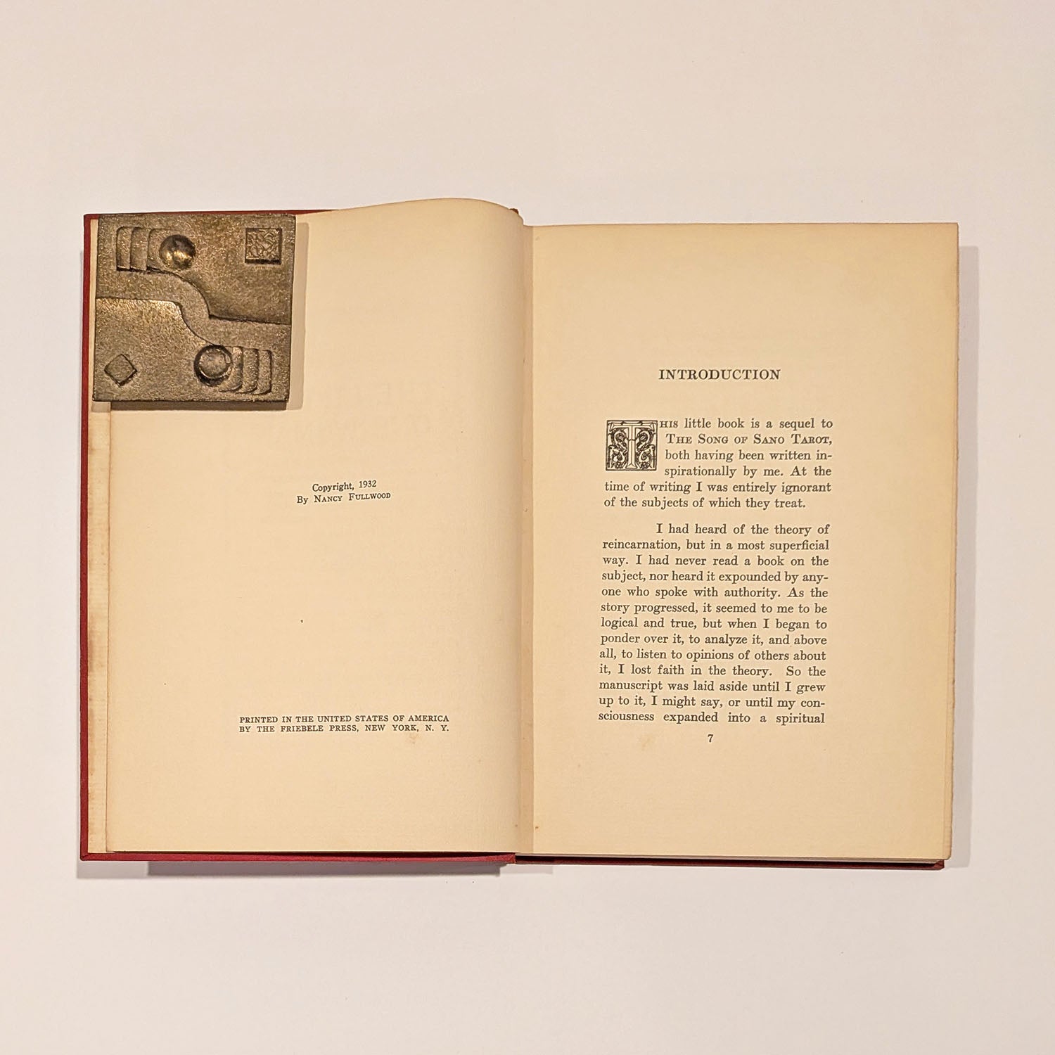 The Life of One Woman by Nancy Fullwood, 1932 First Edition, Signed! #6/250